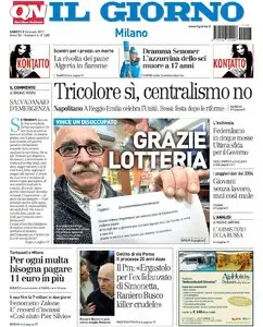 IL GIORNO DEL 08 GENNAIO 2011