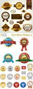 Vectors - Sale Shiny Badges 2