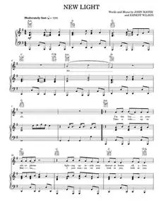 New light - John Mayer (Piano-Vocal-Guitar)