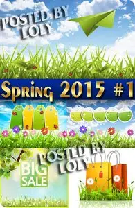 Nature spring #3 - Stock Vector