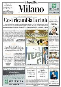 la Repubblica Milano - 21 Ottobre 2020