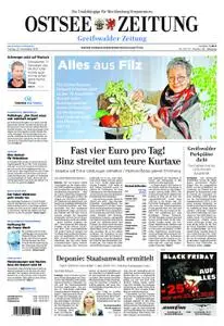 Ostsee Zeitung Greifswalder Zeitung - 23. November 2018