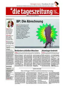 Tageszeitung TAZ vom 10 August 2010