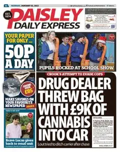 Paisley Daily Express – 02 January 2023