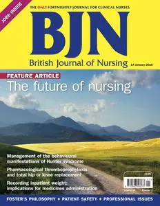 British Journal of Nursing - 14 January 2016