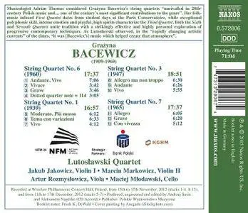 Lutosławski Quartet - Bacewicz: Complete String Quartets, Vol. 1 (2015) [Official Digital Download 24/96]