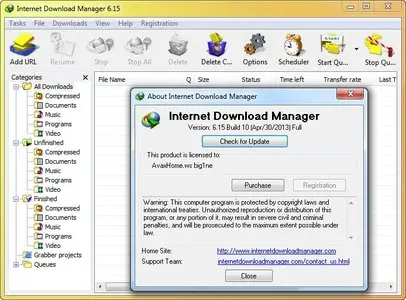 Internet Download Manager 6.15 Build 10 Final