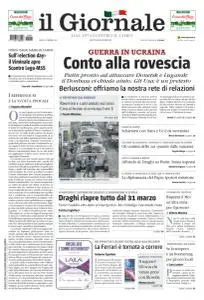 il Giornale - 24 Febbraio 2022