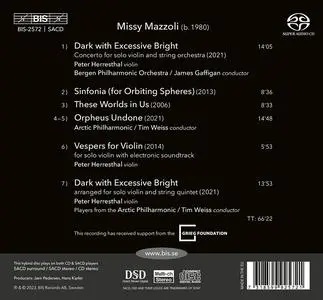 Peter Herresthal, Tim Weiss, Arctic Philharmonic - Missy Mazzoli: Dark with Excessive Bright (2023)