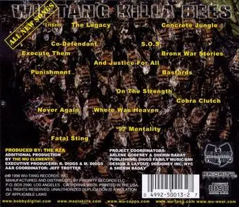 VA - RZA presents Wu-Tang Killa Bees: The Swarm (Volume 1) (1998) {Wu-Tang/Priority}