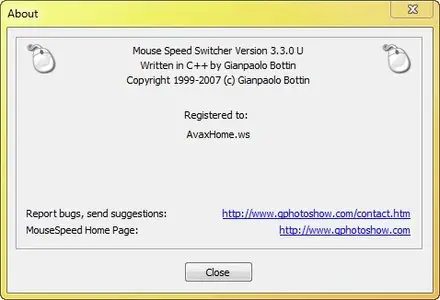 Mouse Speed Switcher 3.3.0