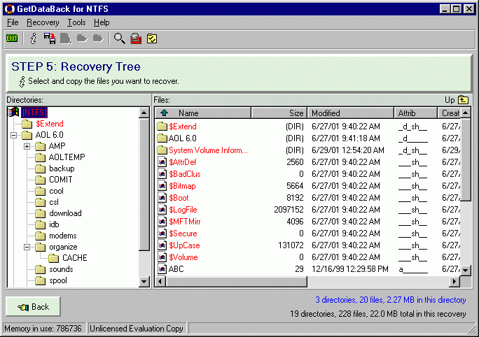 GetDataBack for FAT & NTFS 3.63