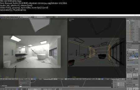 Architectural Design Tools in Blender
