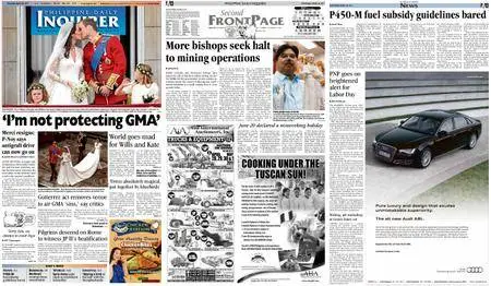 Philippine Daily Inquirer – April 30, 2011