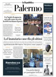 la Repubblica Palermo - 20 Dicembre 2023