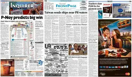 Philippine Daily Inquirer – May 13, 2013