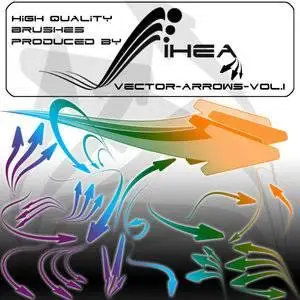 HQ Vector Brushes Set for Adobe Photoshop - Arrows