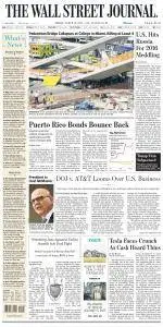 The Wall Street Journal - March 16, 2018