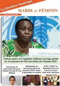Quotidien Numérique d'Afrique N.2251 - 8 Août 2023