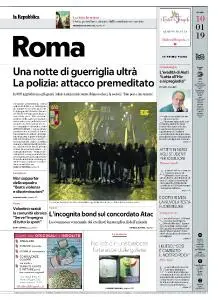 la Repubblica Roma - 10 Gennaio 2019