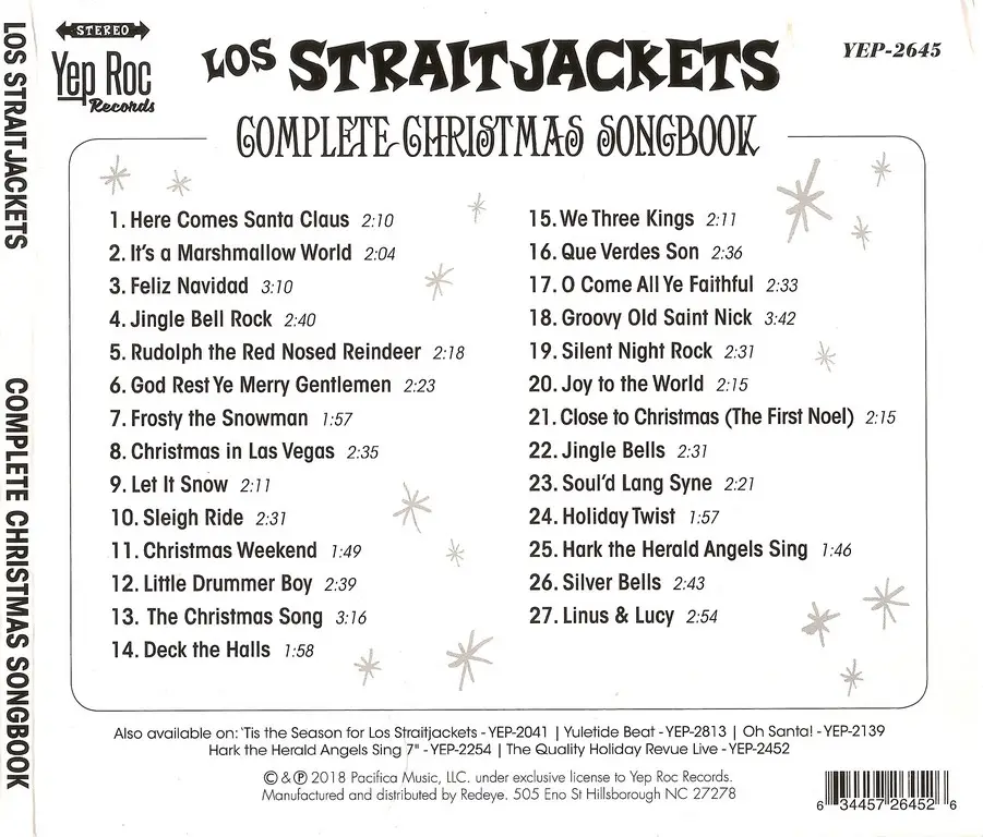 Los Straitjackets Complete Christmas Songbook (2018) / AvaxHome