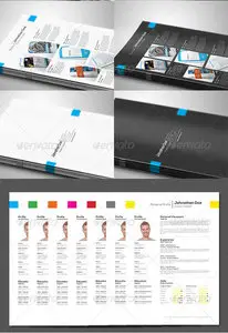 GraphicRiver - Gstudio Clean Resume Template