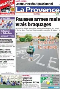 La Provence - Lundi 5 Septembre 2011