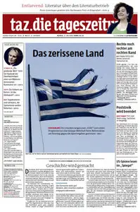 Tageszeitung TAZ vom 06 Juli 2015