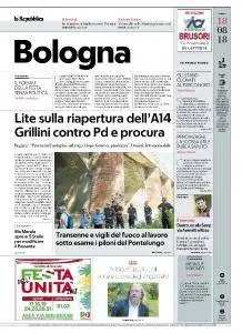 la Repubblica Bologna - 18 Agosto 2018