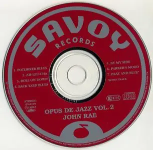 John Rae - Opus De Jazz, Vol 2 (1960) {Savoy Japan SV-0179 rel 1992}