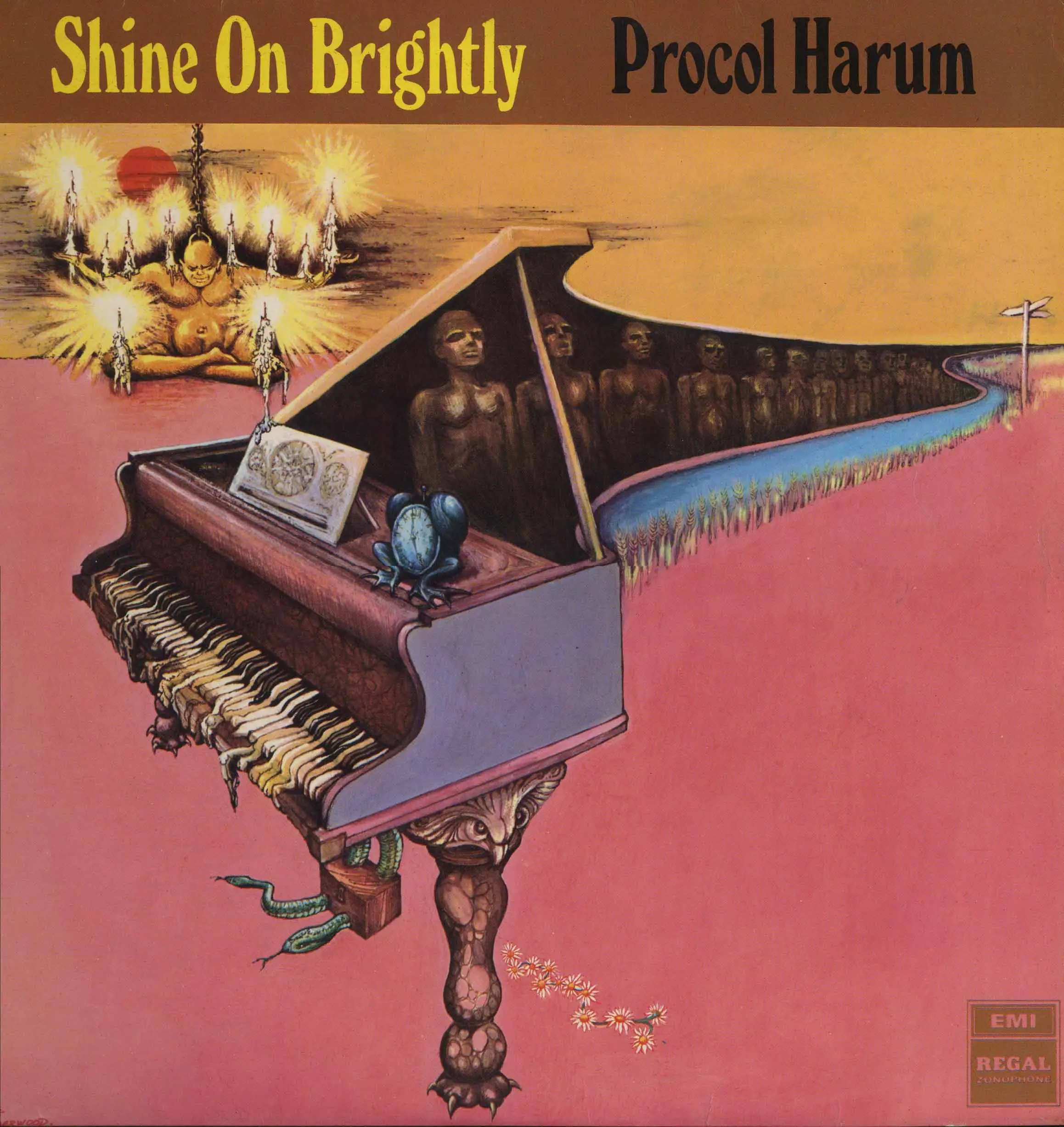 Procol Harum - Shine On Brightly (Regal Zonophone 1968) 24-bit/96kHz Vinyl Rip