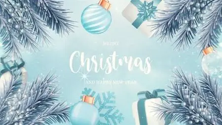 Merry Christmas Intro And Happy New Year Opener 41941521