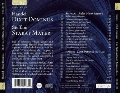 Harry Christophers, The Sixteen - Handel: Dixit Dominus; Steffani: Stabat Mater (2009)