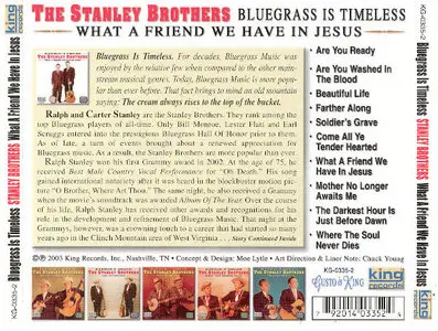 The Stanley Brothers - What A Friend We Have In Jesus (2003)