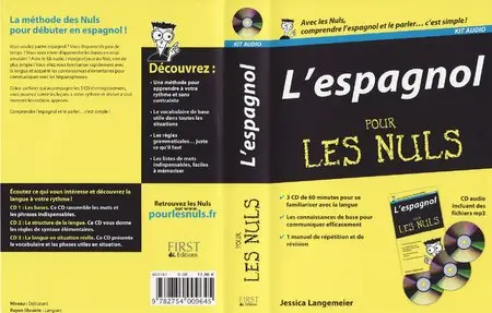 L'espagnol Pour Les Nuls - Kit Audio