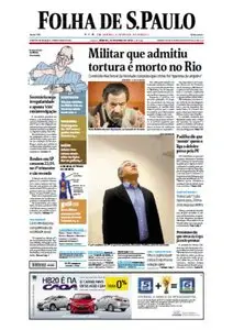 Folha de São Paulo - 26 de abril de 2014 - Sábado