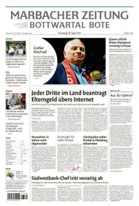 Marbacher Zeitung - 29. August 2019