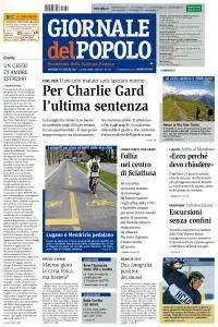 Giornale del Popolo - 25 Luglio 2017