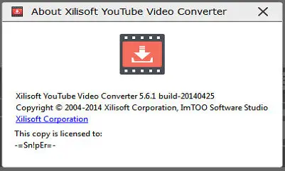 Xilisoft YouTube Video Converter 5.6.1 Build-20140425 Multilingual