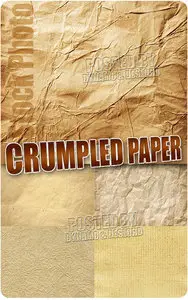 Crumpled paper - UHQ Stock Photo