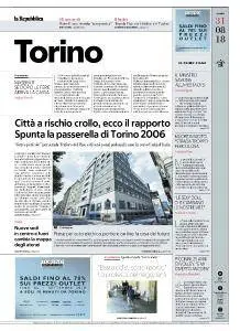 la Repubblica Torino - 31 Agosto 2018