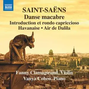 Fanny Clamagirand & Vanya Cohen - Saint-Saëns Music for Violin & Piano, Vol. 3 (2021) [Official Digital Download 24/96]