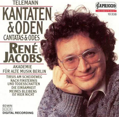 René Jacobs, Akademie für Alte Musik Berlin - Telemann: Cantaten & Odes (1991)