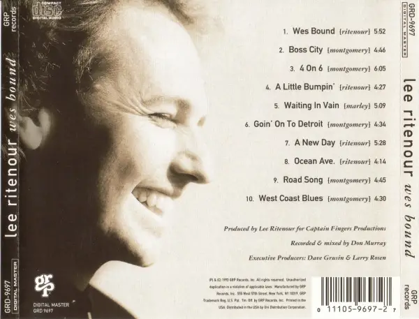 Lee Ritenour - Wes Bound (1993) {GRD-9697} / AvaxHome