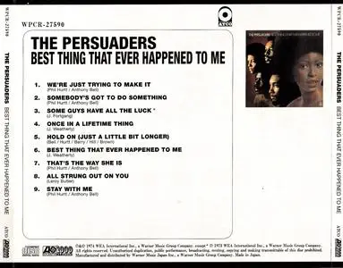 The Persuaders - Best Thing That Ever Happened To Me (1974) [2012, Japan]