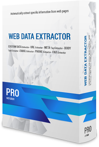 Web Data Extractor Pro 3.6