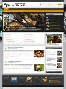 JA Sanidine II - 2nd October 08 Joomlart Template