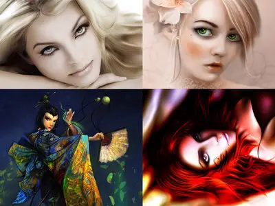 Amazing Fantasy and 3D Girls Wallpapers #1