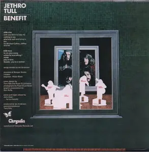 Jethro Tull - Benefit (1970) {Japan Mini LP Edition 2001}