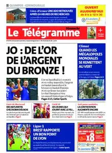 Le Télégramme Ouest Cornouaille – 08 août 2021